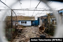 Село Посад-Покровское в Херсонской области после освобождения от российской оккупации, декабрь 2022 года