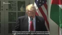 Трамп возмущен химической атакой в Сирии (видео)