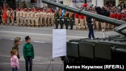 Парад на День Победы в Симферополе, 9 мая 2018 года