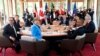 Рабочая сессия группы G7 в замке Эльмау. 7 июня 2015 года