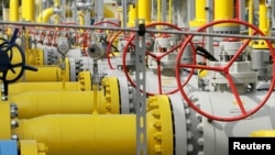 Газотранспортная система Gaz-System в Густоржине, Польша